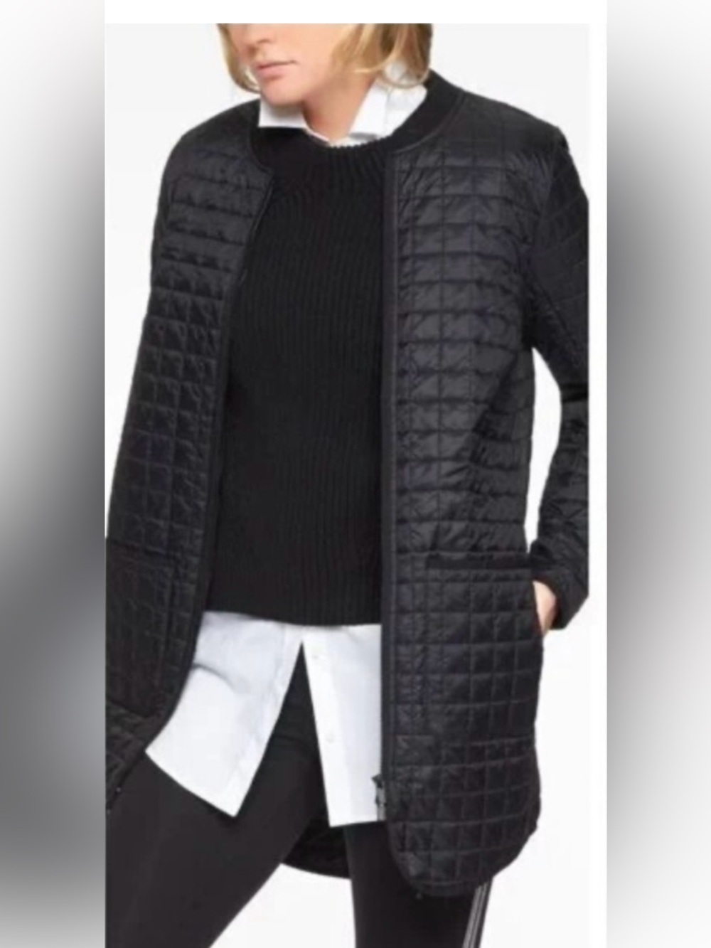 Athleta Grandview PrimaLoft Lightweight Quilted shell - Size Large